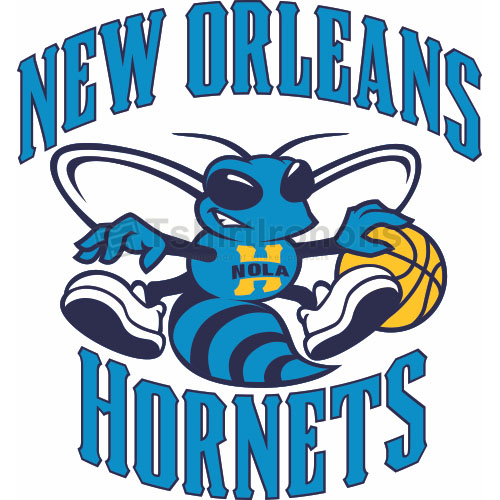 New Orleans Hornets T-shirts Iron On Transfers N1106 - Click Image to Close